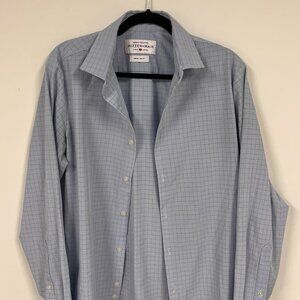 Mizzen + Main Blue Dress Shirt